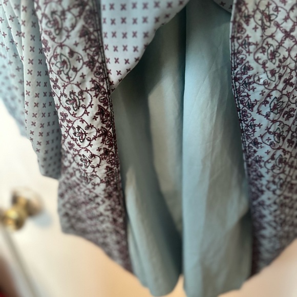 NWT Lucky Brand Blue&Black medium dress - Picture 5 of 7